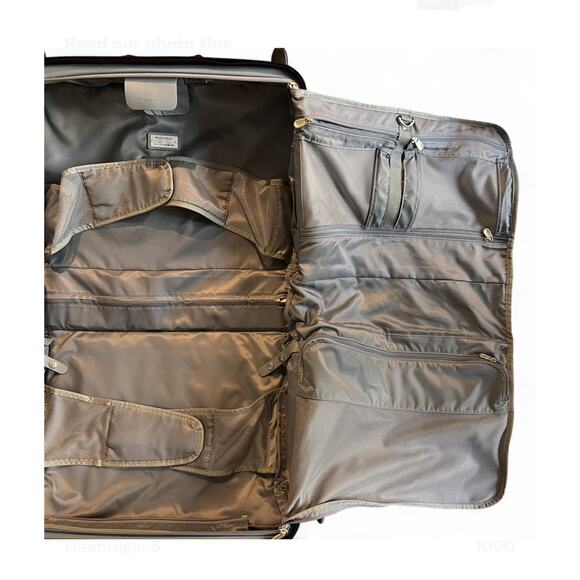 Briggs & Riley Baseline Deluxe Wardrobe Spinner Garment Bag Suitcase VGC U-374 - Picture 6 of 10
